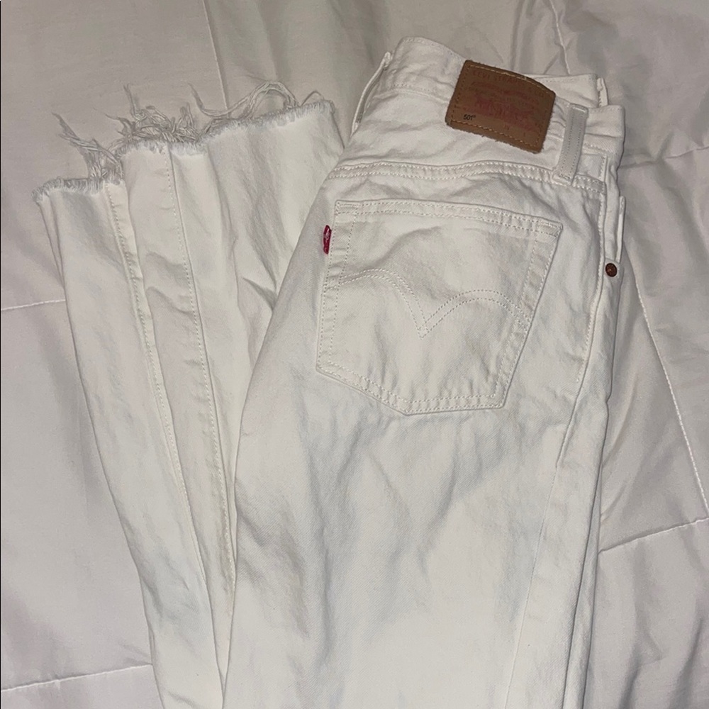 Levi's Women's White Jeans